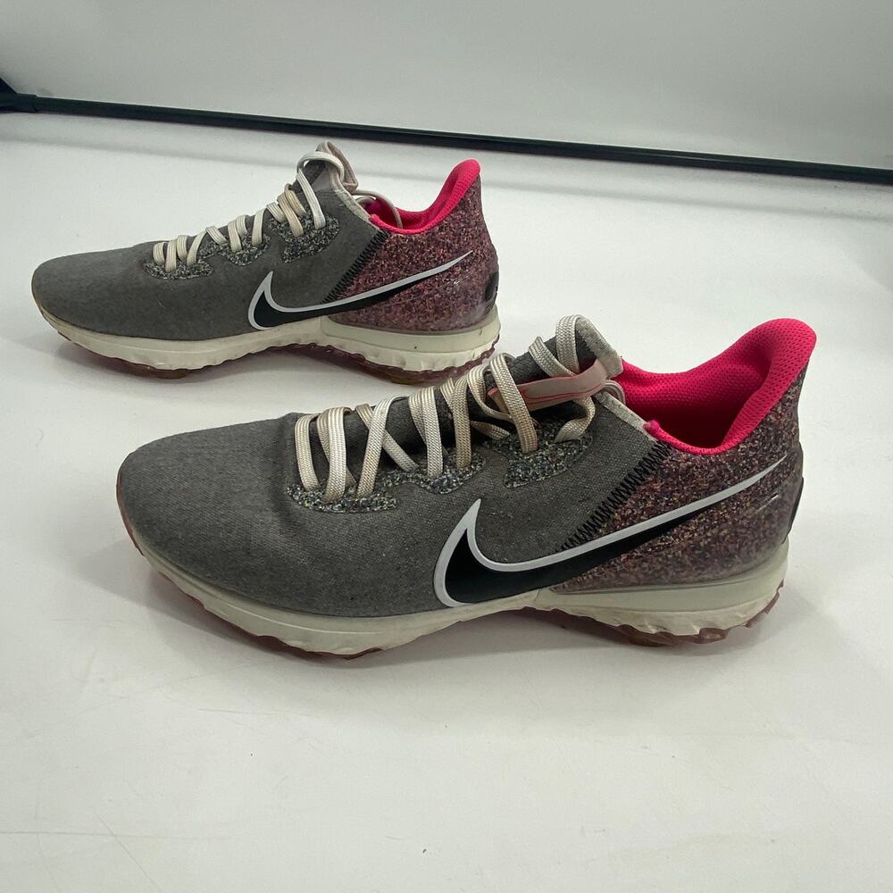 Nike Air Zoom Infinity Tour NRG M21 Gray Pink Golf Shoes Womens Size 11 - Picture 10 of 14